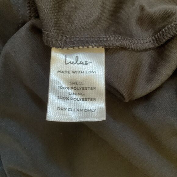 Lulus Heavenly Hues Maxi Dress Women's XL Black Sleeveless NWOT - Picture 11 of 11